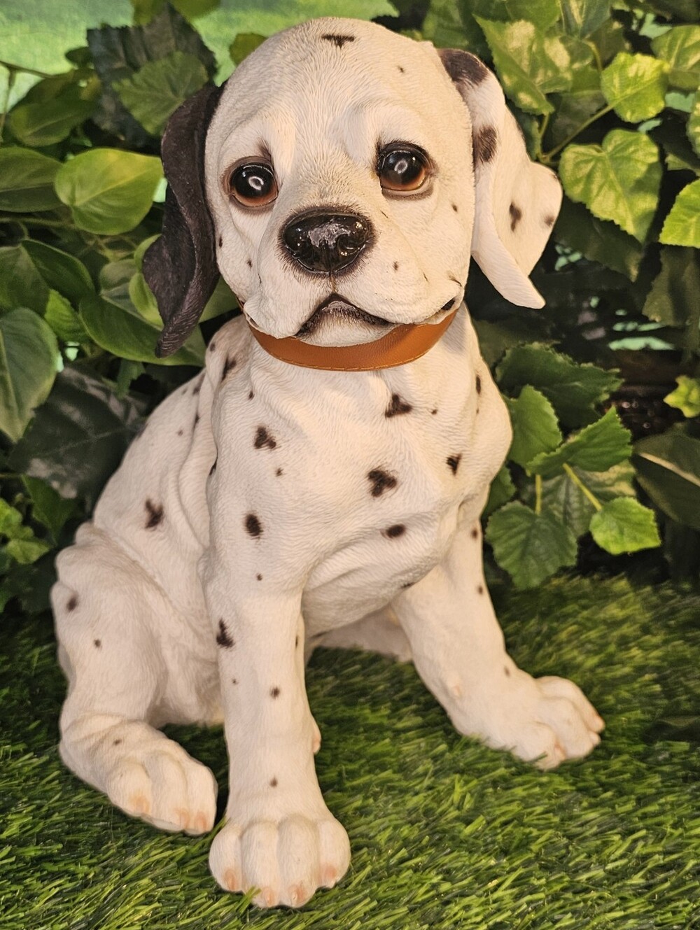DALMATIAN Puppy Dog Figurine Sculpture Statue Art Deco Vintage